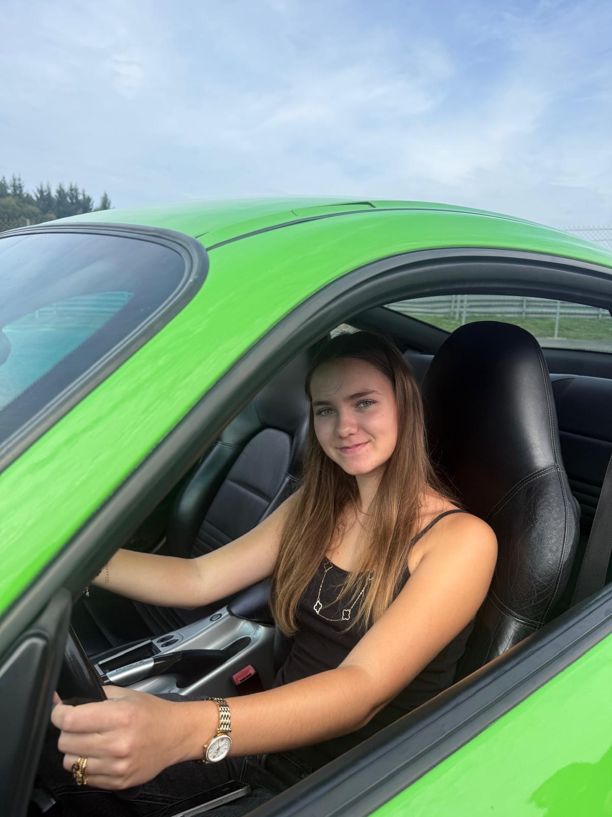 Yllona Tranquille : Pilote de Karting